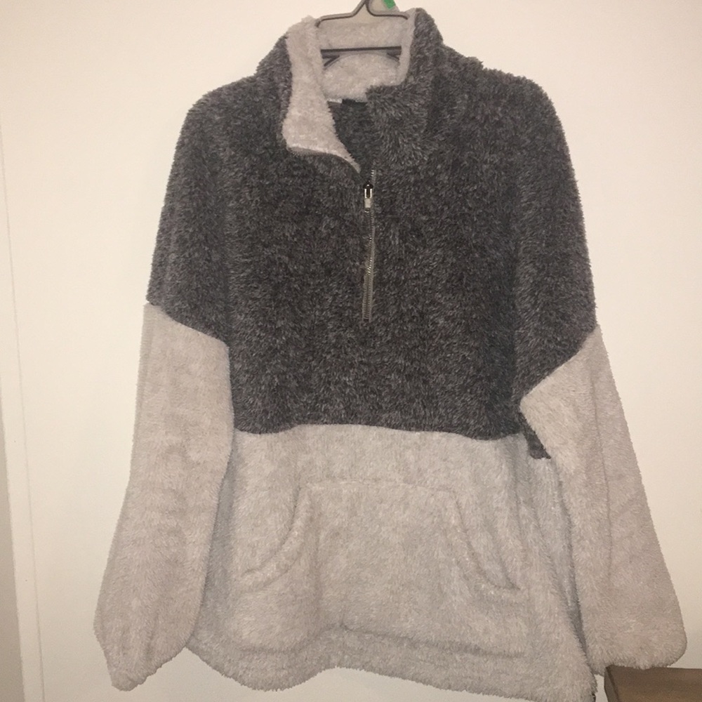 Sherpa pullover